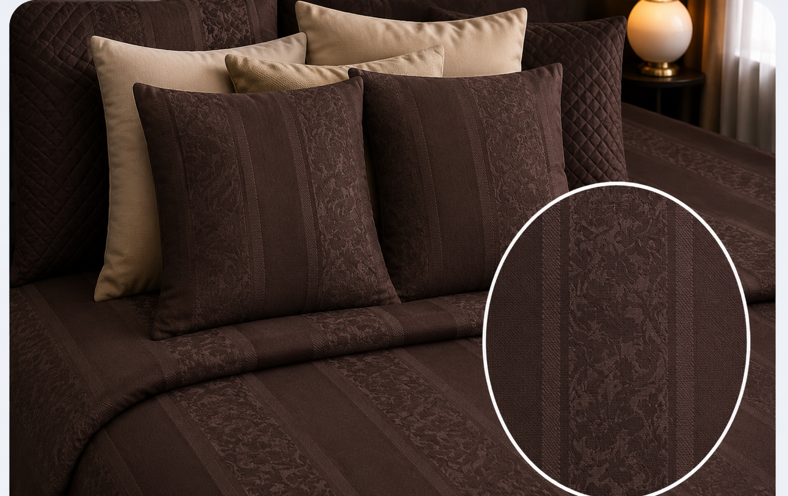 Colcha Rustik CHOCOLATE 02